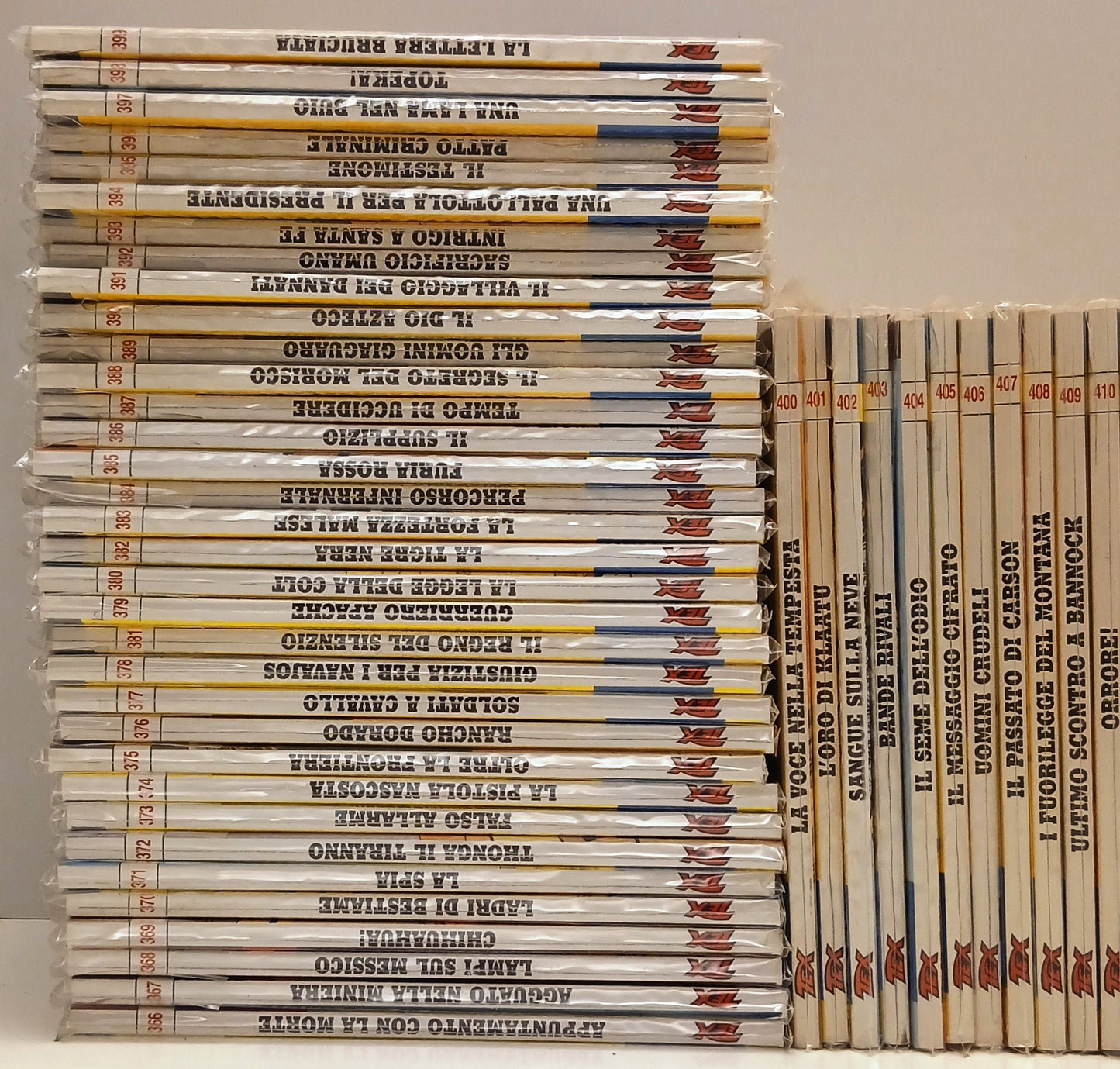 Lotto Tuttotex Tutto Tex 183 numeri fascia 300/600 circa - Bonelli - BLCG27