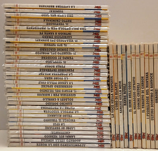 Lotto Tuttotex Tutto Tex 183 numeri fascia 300/600 circa - Bonelli - BLCG27