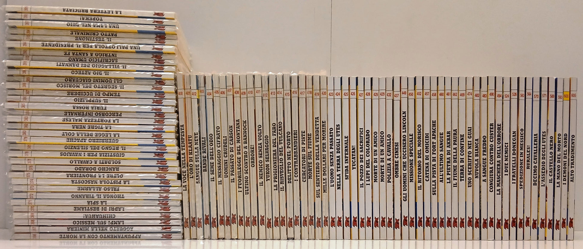 Lotto Tuttotex Tutto Tex 183 numeri fascia 300/600 circa - Bonelli - BLCG27