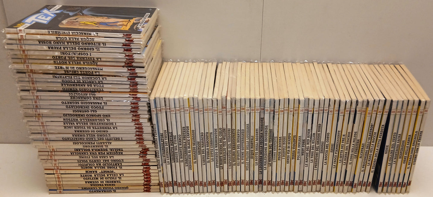 Lotto Tuttotex Tutto Tex 183 numeri fascia 300/600 circa - Bonelli - BLCG27