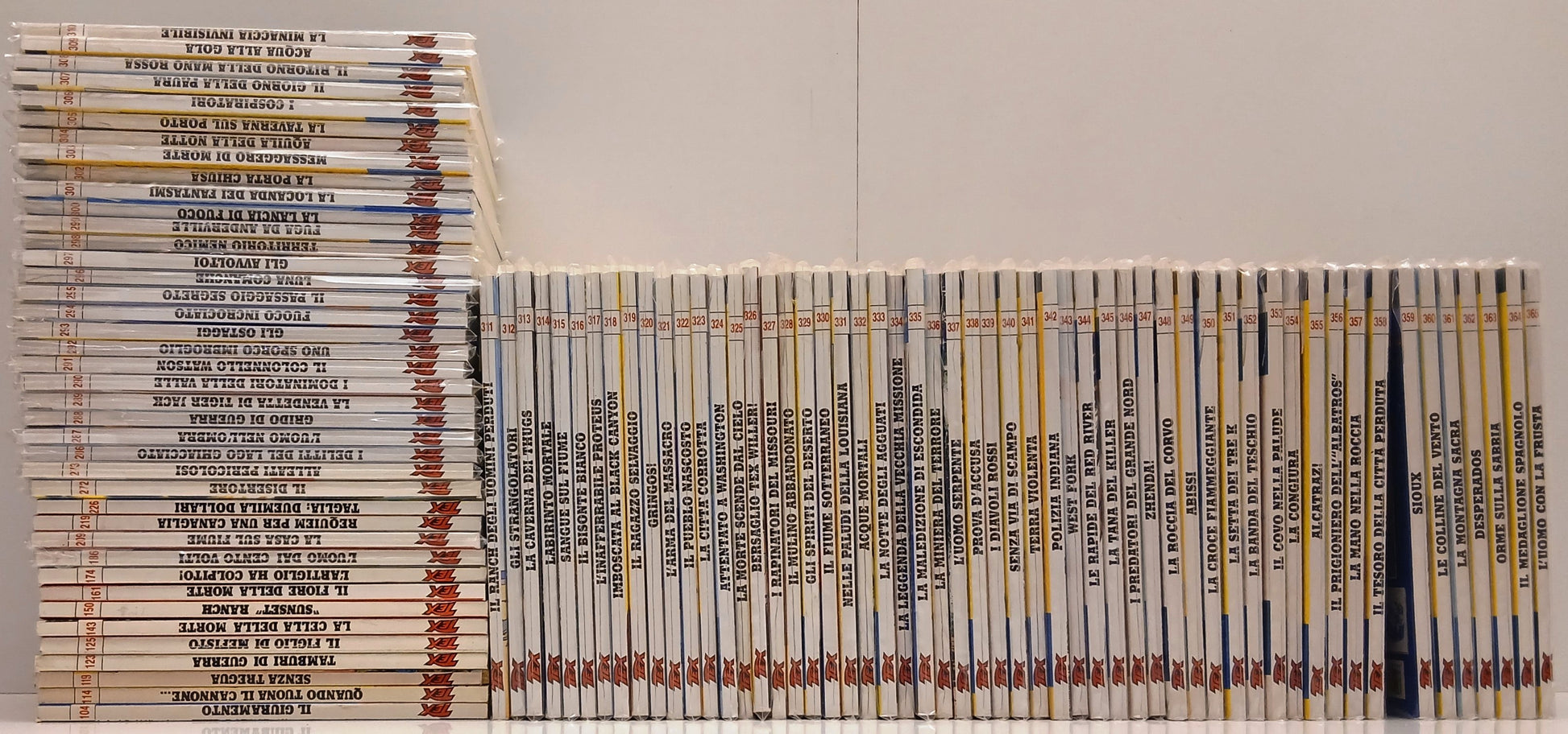 Lotto Tuttotex Tutto Tex 183 numeri fascia 300/600 circa - Bonelli - BLCG27