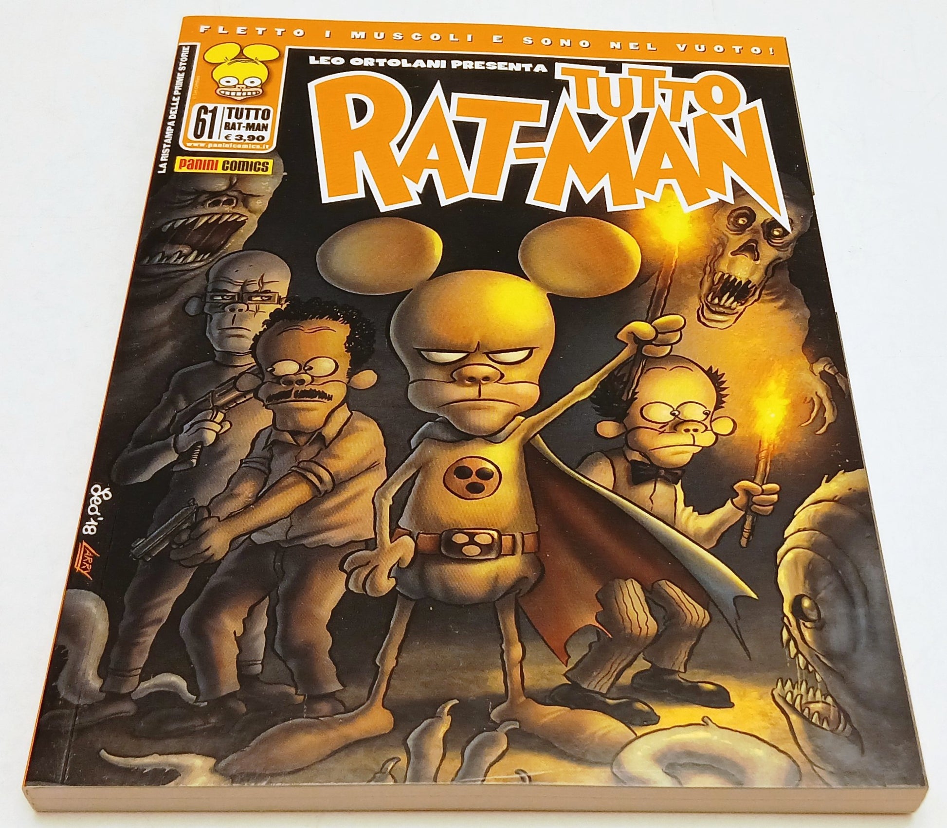 Tutto Rat-man n.61 penultimo numero raro - Leo Ortolani - Panini - 1a ed. - D26