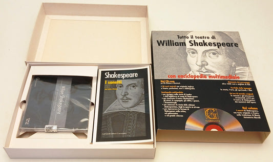 Tutto il teatro enciclopedia multimediale- William Shakespeare- Garzanti- ZFS219