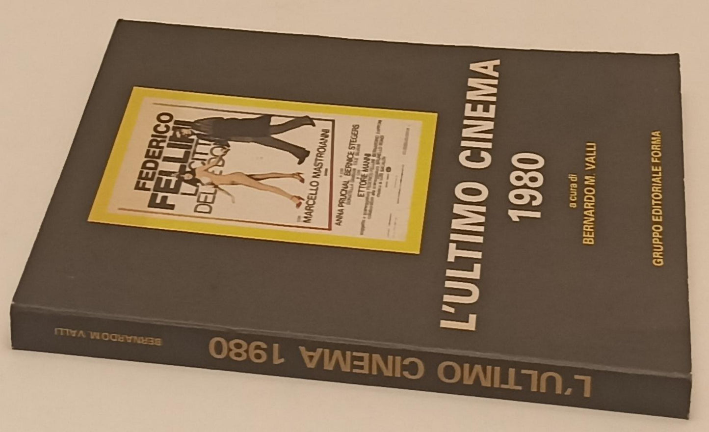 LW- L'ULTIMO CINEMA 1980 FELLINI - BERNARDO VALLI - FORMA --- 1982 - B - YFS420