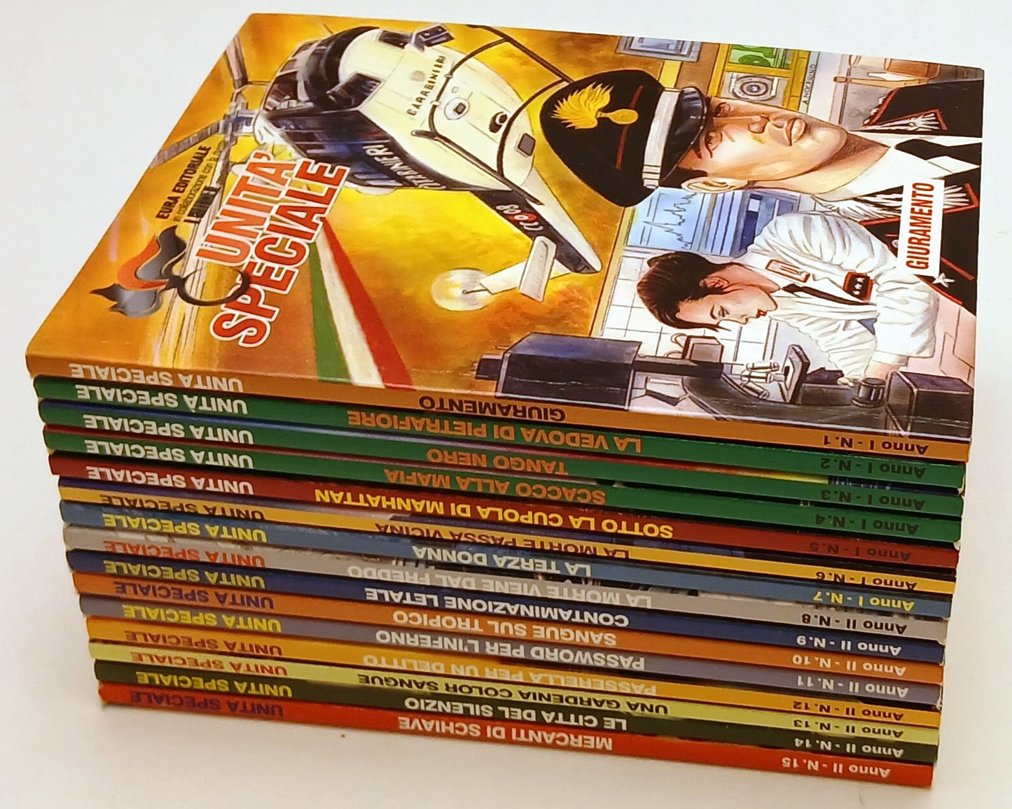 FB- UNITA' SPECIALE 1/15 COLLEZIONE COMPLETA -- EURA EDITORIALE - 2008 - B - G25