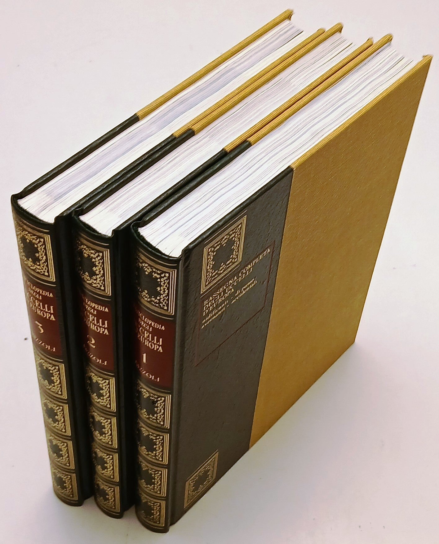 Enciclopedia degli uccelli d'Europa 3 volumi - Rizzoli - 1a ed. - BLCP99