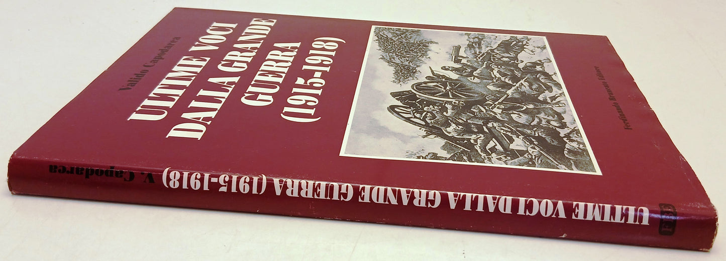 Ultime voci dalla Grande Guerra 1915-1918- Valido Capodarca- FBE- 1a ed.- YFS657