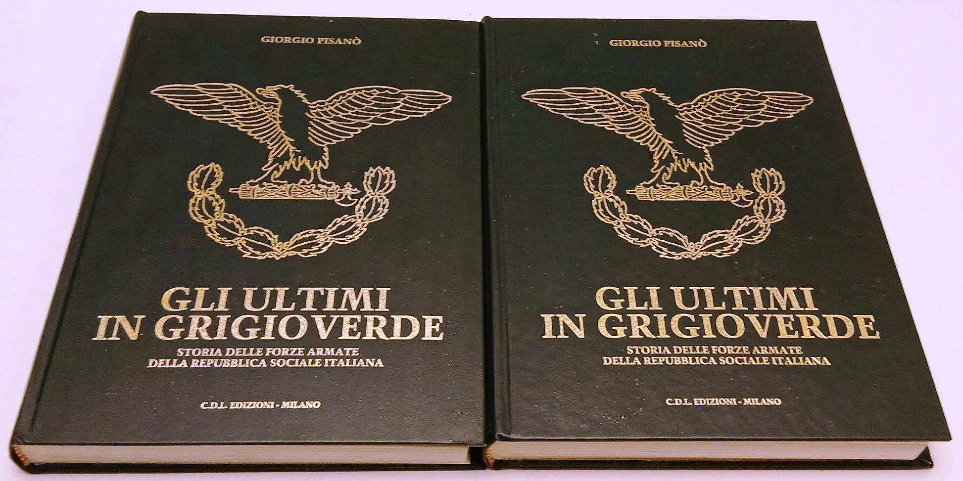 Gli Ultimi in Griogioverde 4 volumi Repubblica Sociale - Pisano - C.D.L.- BLCP95