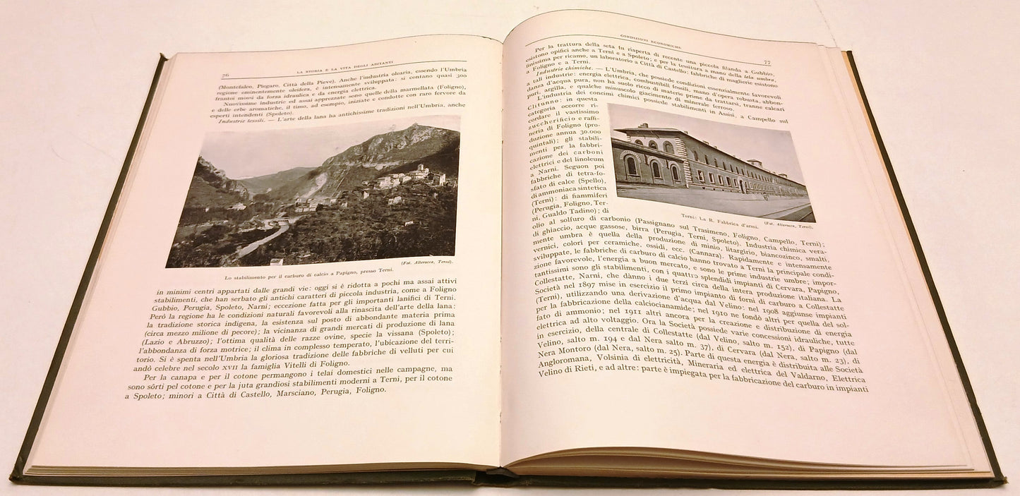 Umbria - Angelini-Rota - UTET La Patria Geografia d'Italia - 1925 - YFS311