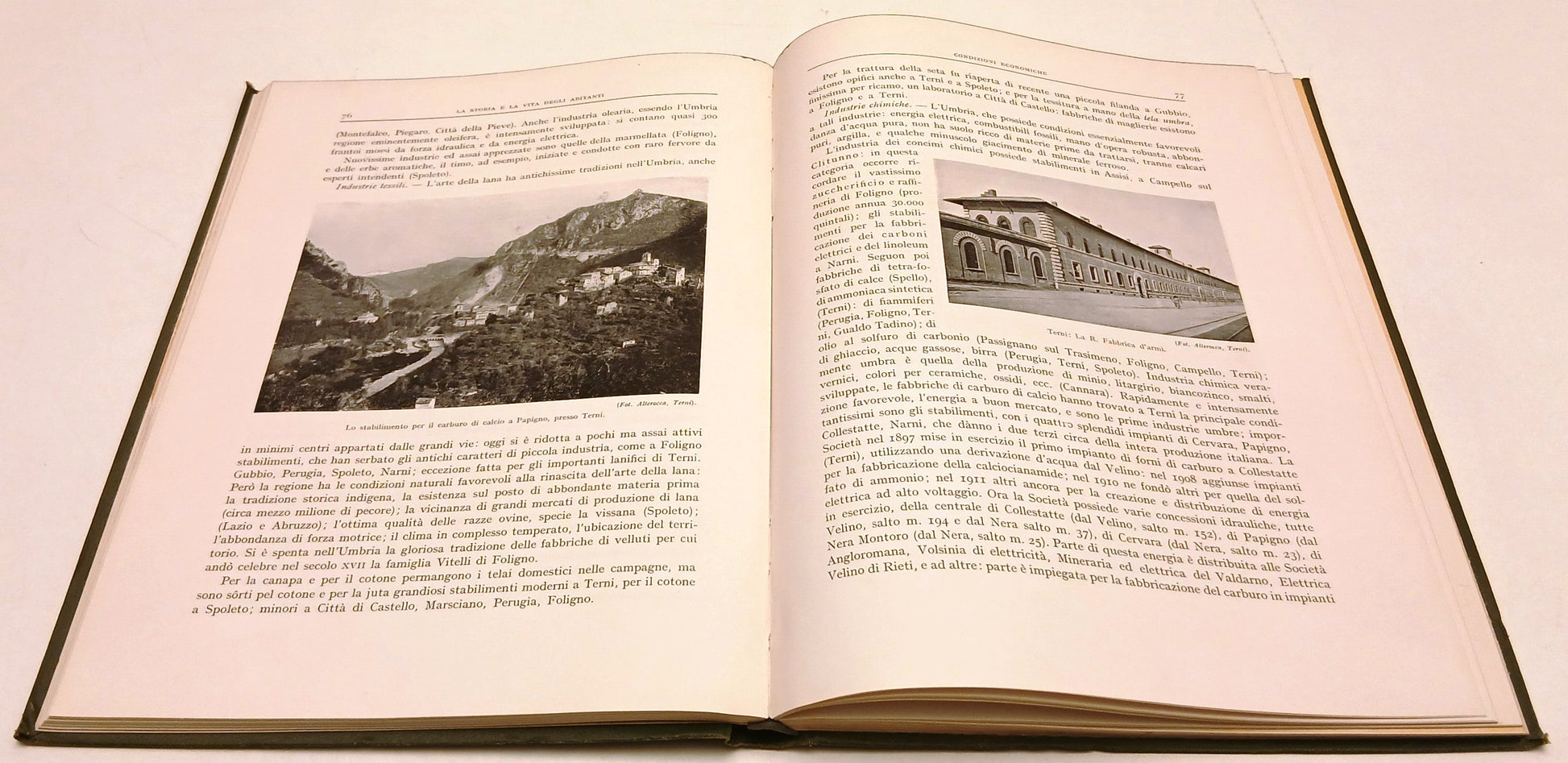 Umbria - Angelini-Rota - UTET La Patria Geografia d'Italia - 1925 - YFS311