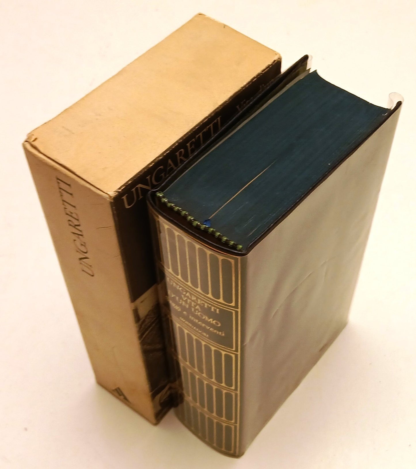 Vita di un uomo Saggi interventi - Ungaretti - Mondadori Meridiani - 1a ed.- XFS