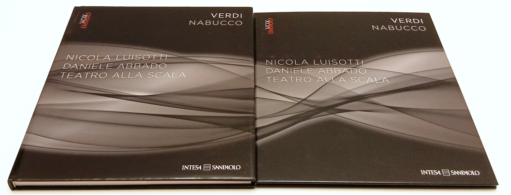 LZ- NABUCCO Luisotti Abbado Teatro alla Scala 2 VOLUMI + 1 DVD e 2 CD - YFS817