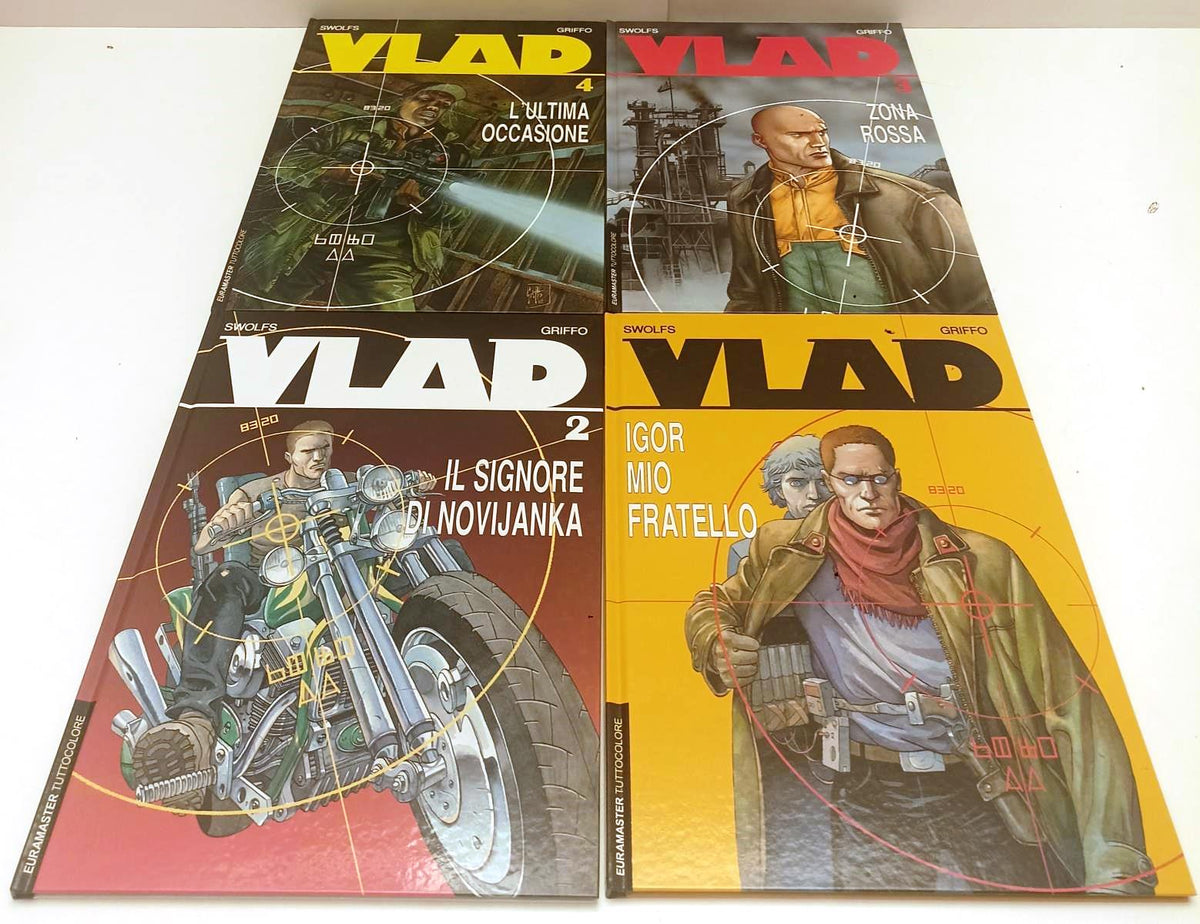 FV- EURAMASTER TUTTOCOLORE VLAD 1/4 COMPLETA CARTONATI- SWOLFS GRIFFO- EURA- P24