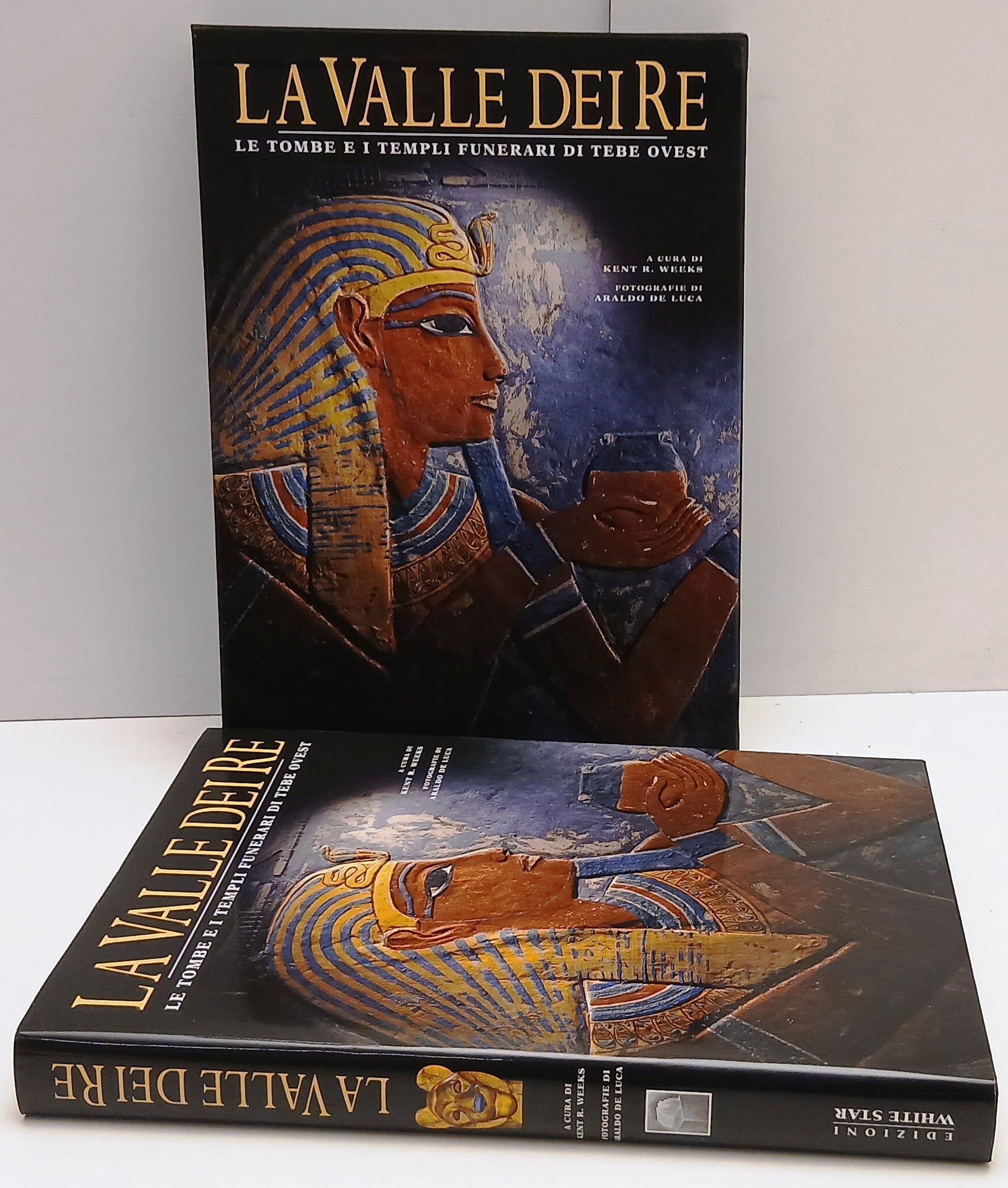 La Valle dei Re Tebe Ovest- Weeks De Luca- White Star- 1a ed.- cofanetto- YFS922