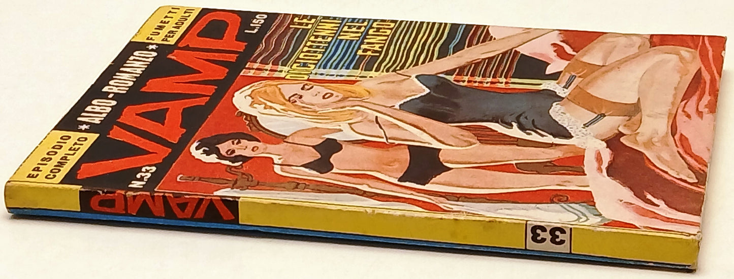 Albo romanzo Vamp n.33 Le diciottenni nel fango - CEA - erotico - 1965 - C26