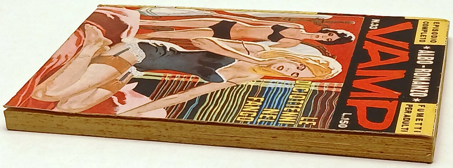 Albo romanzo Vamp n.33 Le diciottenni nel fango - CEA - erotico - 1965 - C26