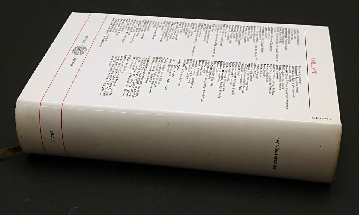 I Vangeli apocrifi- Einaudi I Millenni- 3a ed. nov-1972- cofanetto- XFS