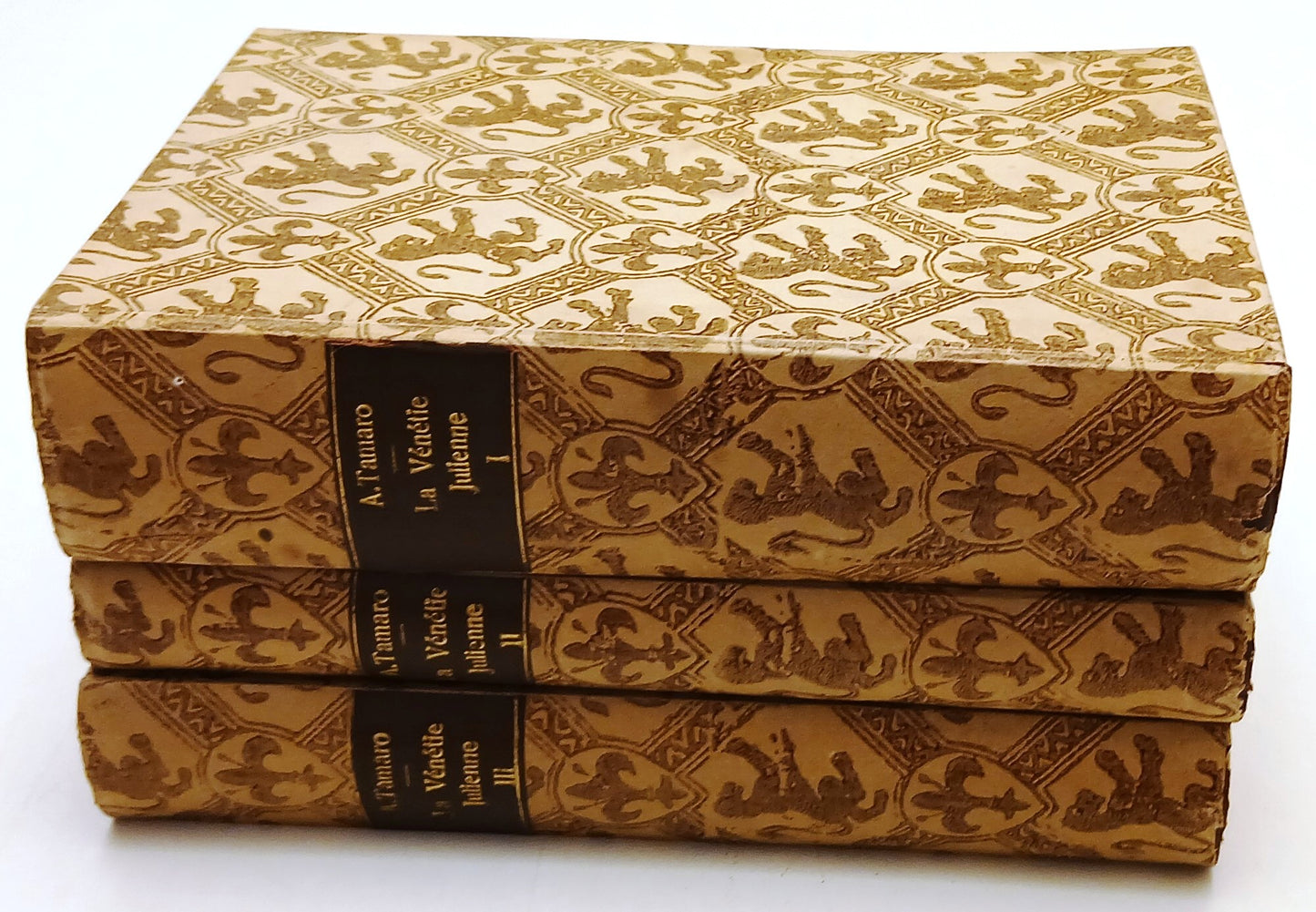 La Venetie Julienne et la Dalmatie 3 volumi- Attilio Tamaro- in francese- BLCP27