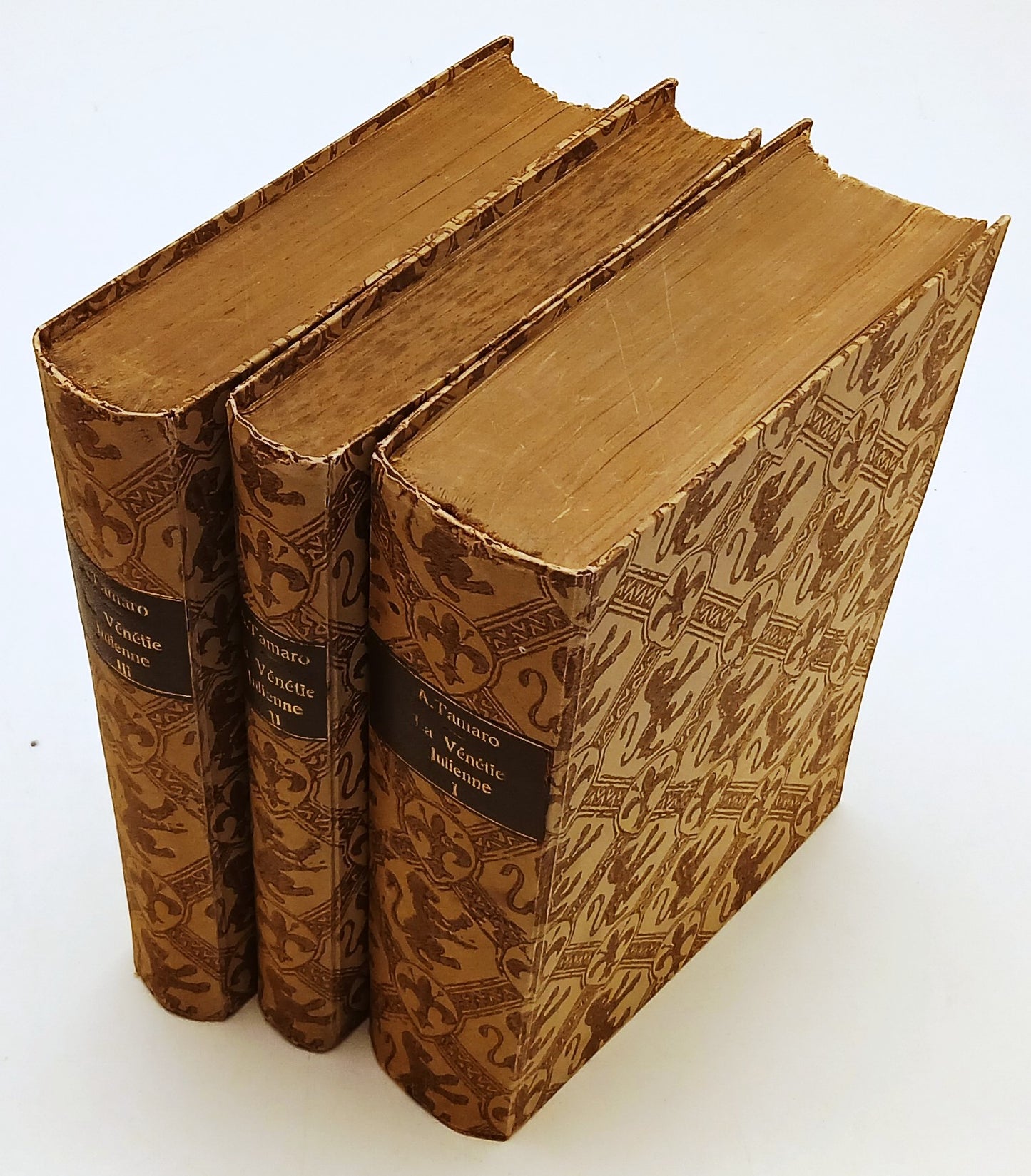 La Venetie Julienne et la Dalmatie 3 volumi- Attilio Tamaro- in francese- BLCP27