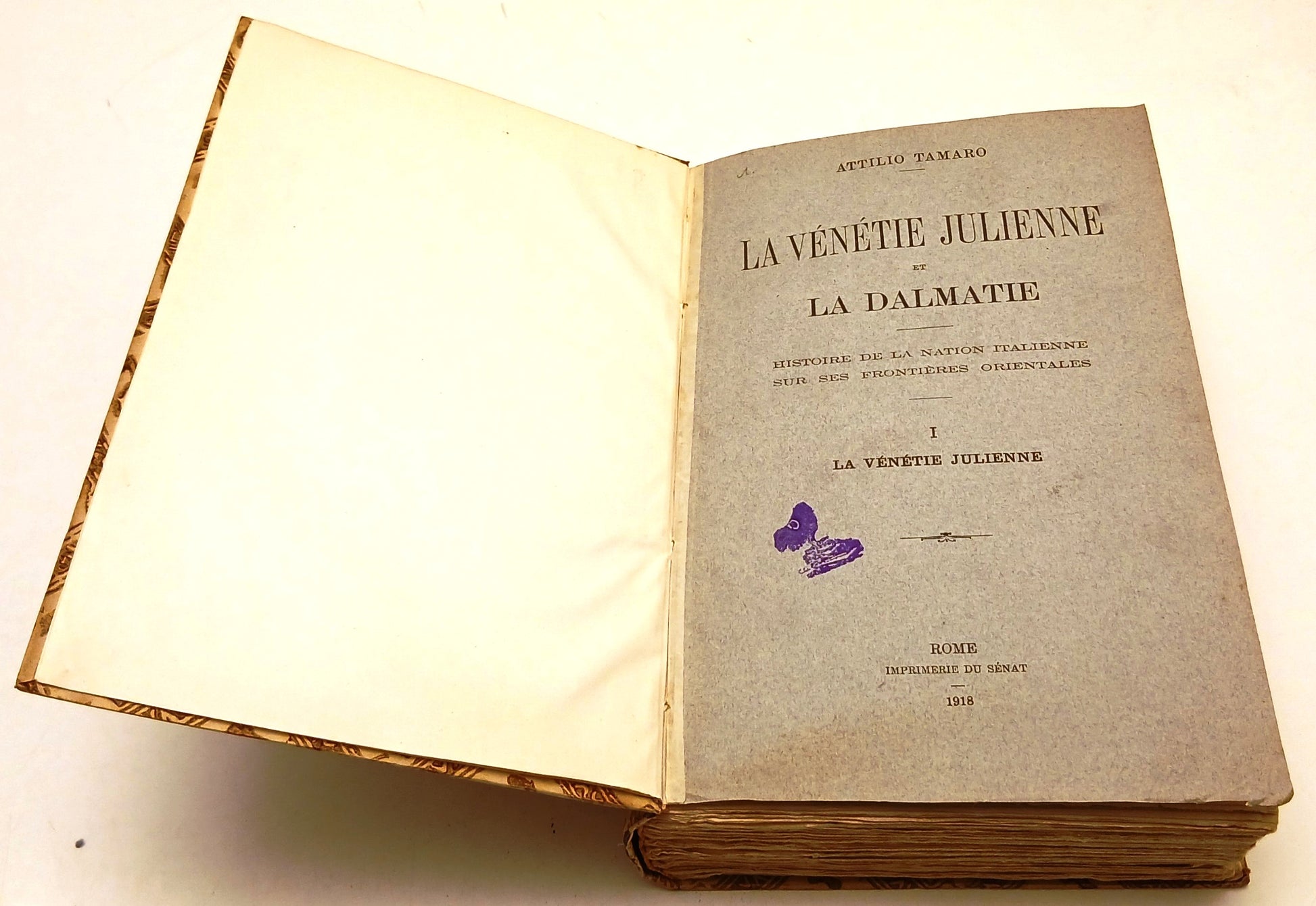 La Venetie Julienne et la Dalmatie 3 volumi- Attilio Tamaro- in francese- BLCP27