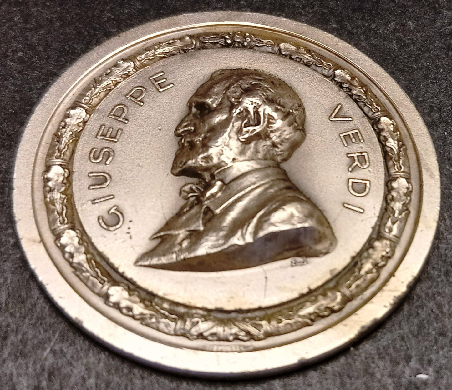 CB- Medaglia Citta' di Busseto celebrazioni Verdi Toscanini - argento - GTTS179