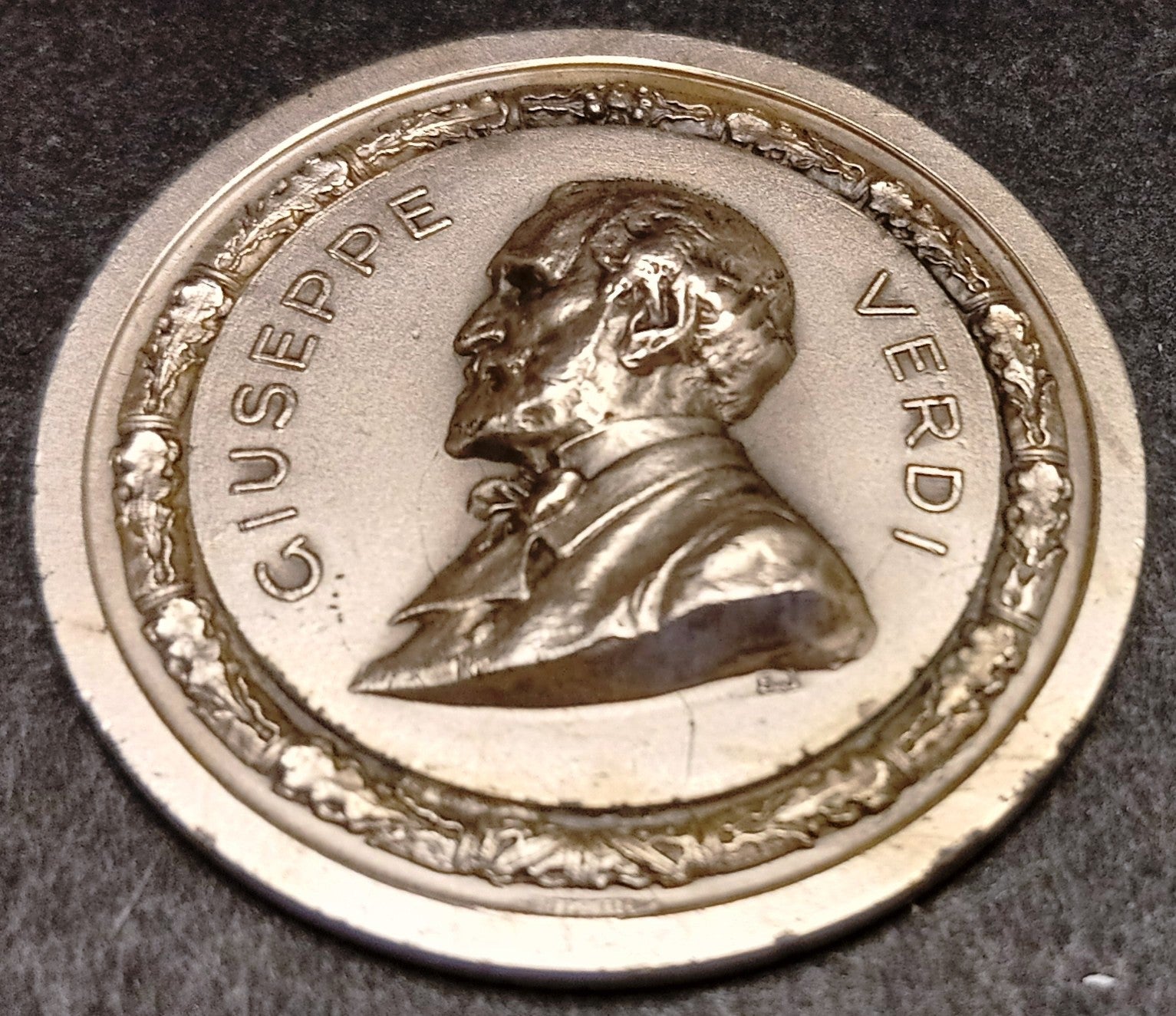 CB- Medaglia Citta' di Busseto celebrazioni Verdi Toscanini - argento - GTTS179