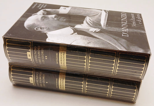 LN- VERSI D'AMORE E DI GLORIA 1/2 - D'ANNUNZIO- MONDADORI- MERIDIANI TV SEC- XFS
