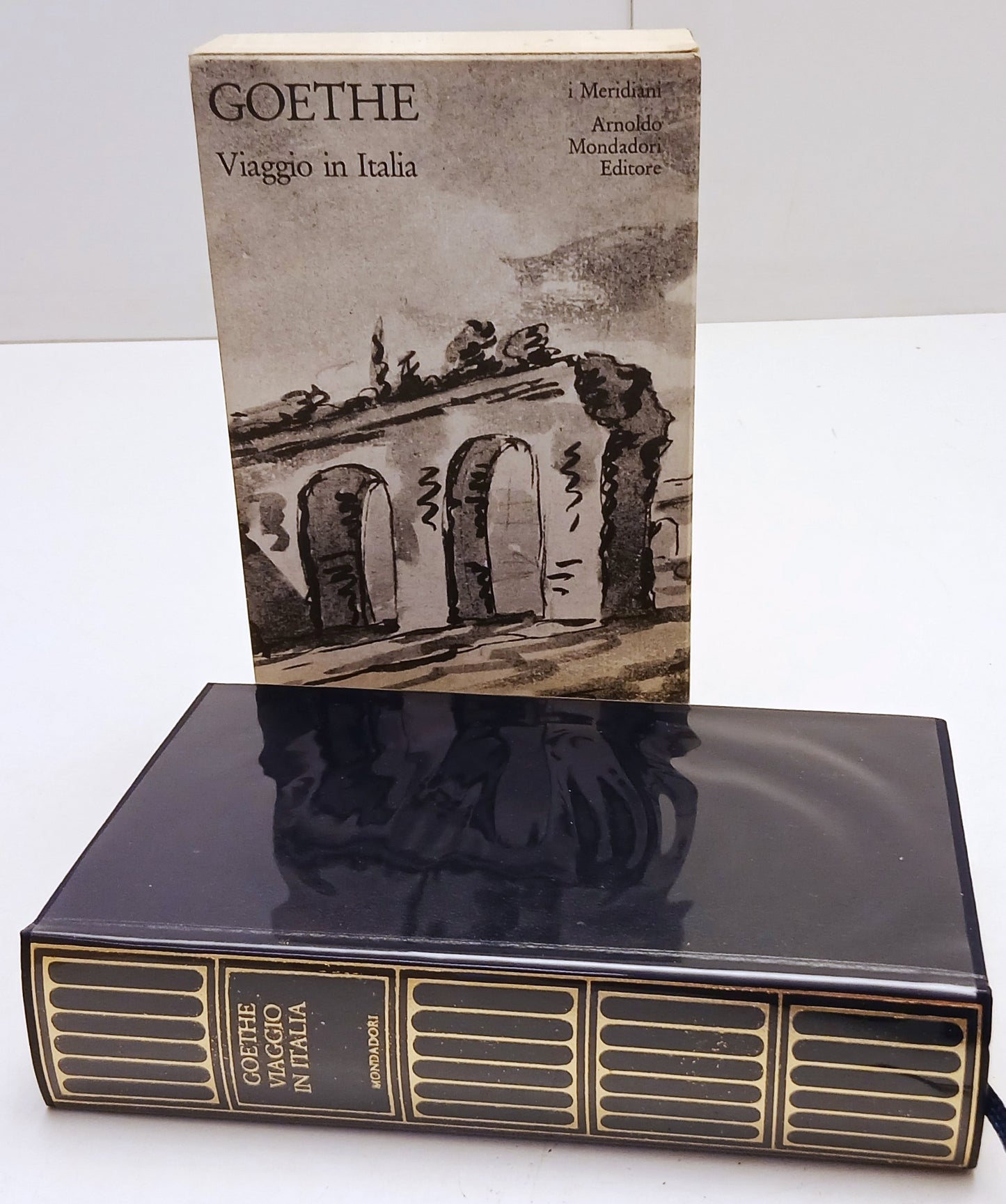Viaggio in Italia - Goethe- Mondadori I Meridiani- IV ed. 1990 - cofanetto - XFS