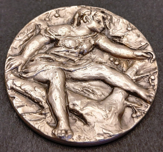 CB- Medaglia Cento anni della Cassa di Risparmio Vignola 1974 - argento- GTTS254