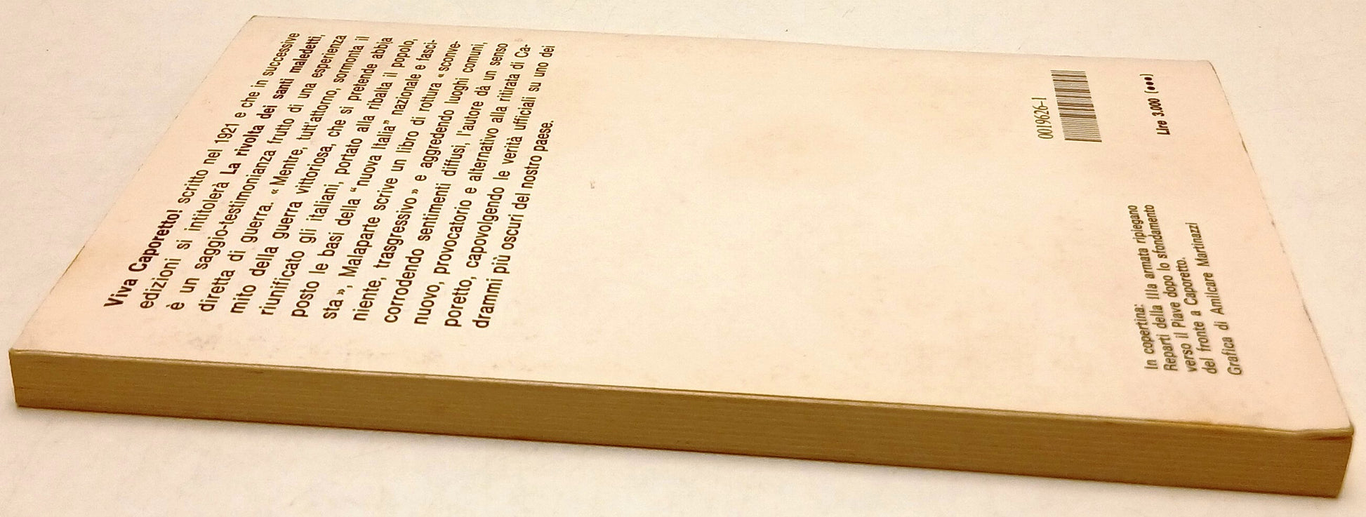 Viva Caporetto - Curzio Malaparte - Oscar Mondadori - 1a ed. - ZFS127