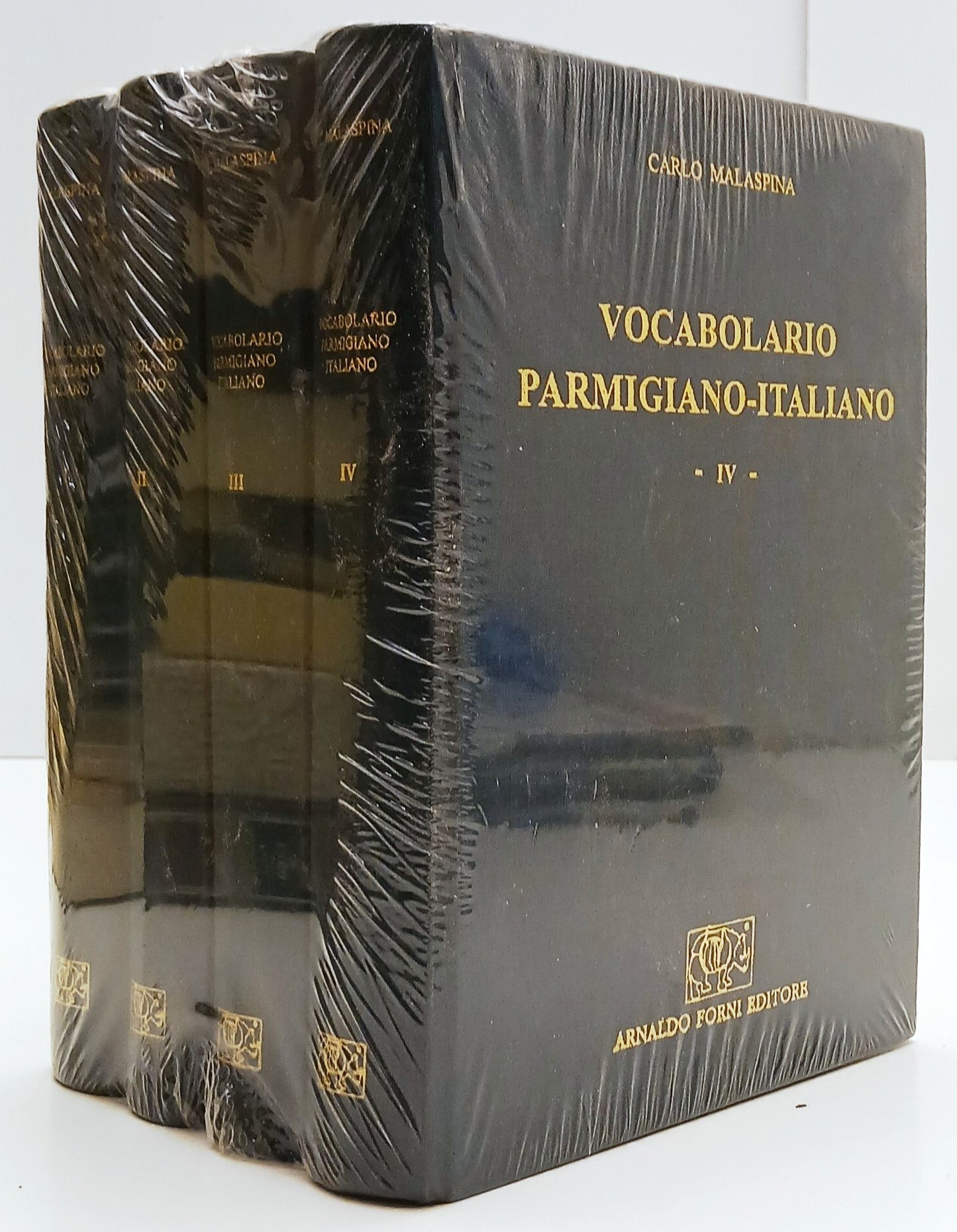 Vocabolario parmigiano-italiano 4 volumi - Carlo Malaspina - Forni - anastatica