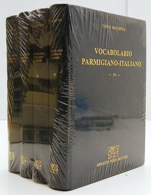 Vocabolario parmigiano-italiano 4 volumi - Carlo Malaspina - Forni - anastatica