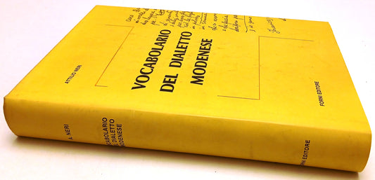LZ- Vocabolario del dialetto modenese - Attilio Neri - Forni - 1981- CS- ZFS123