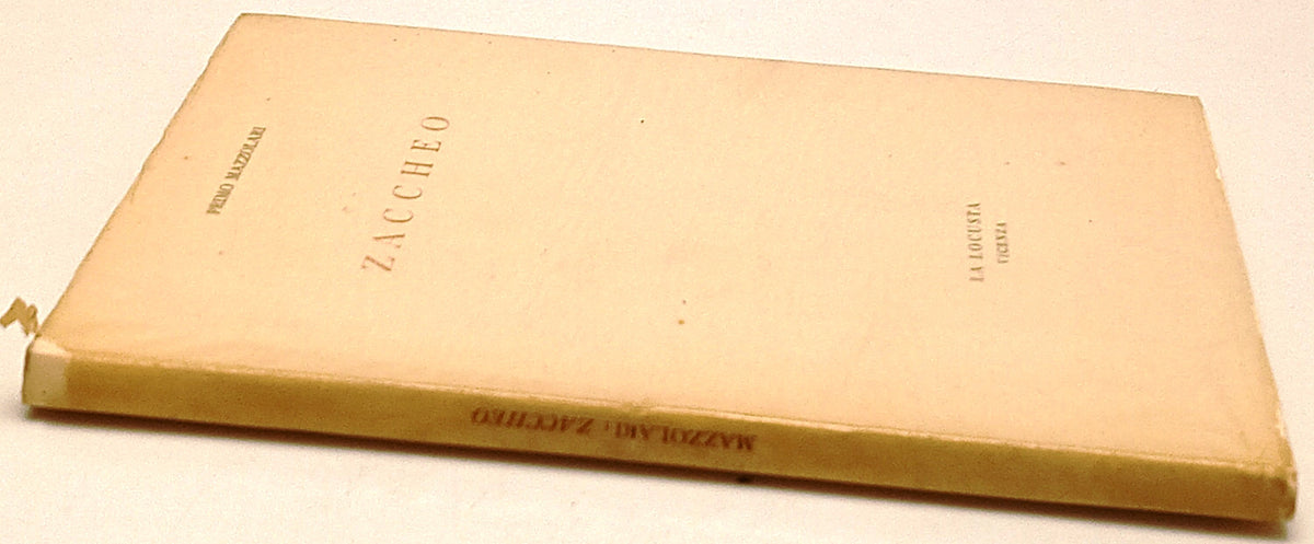 Zaccheo - Primo Mazzolari - La Locusta - 1a ed. - ZFS306