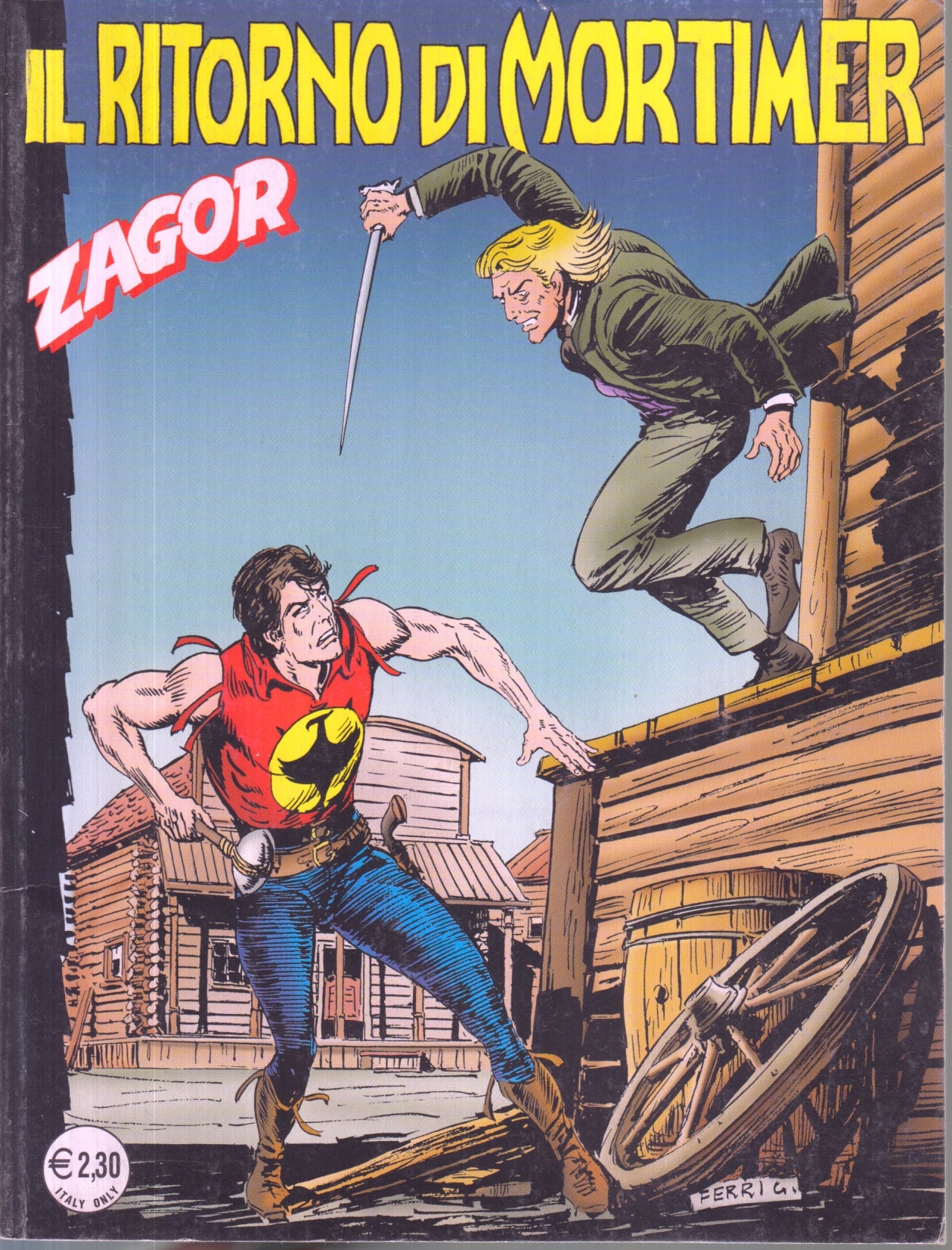 Zagor Zenith gigante Originale - Bonelli - Fascia 500/599- scegli il numero- V26