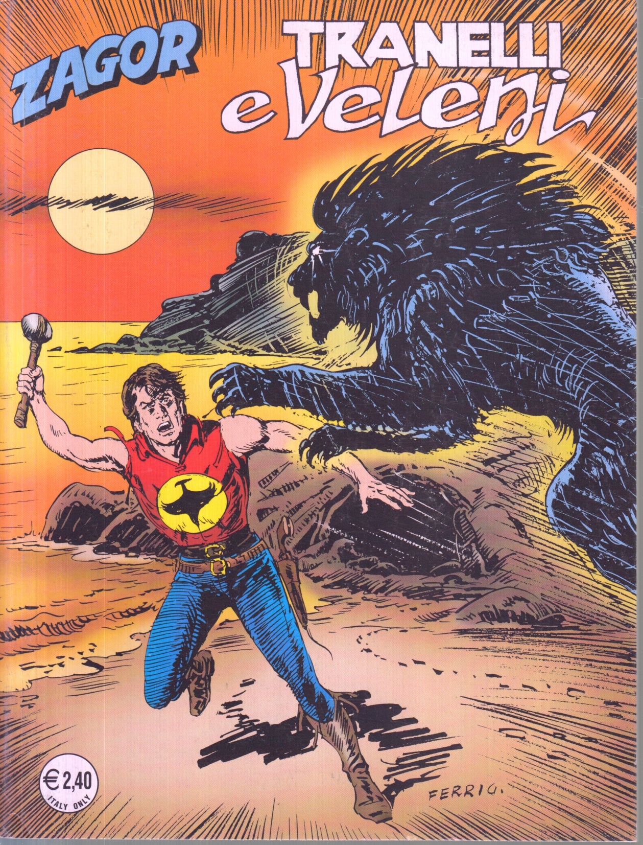 Zagor Zenith gigante Originale - Bonelli - Fascia 500/599- scegli il numero- V26