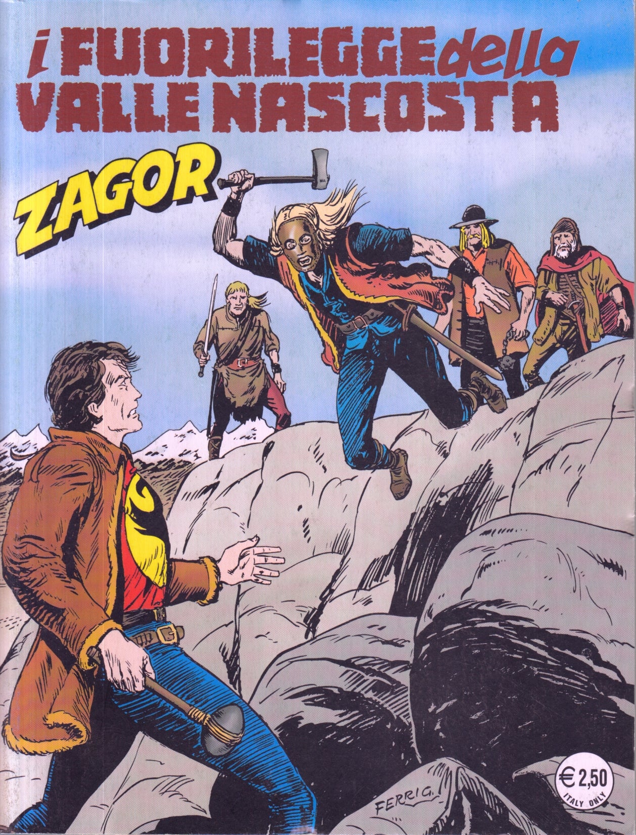Zagor Zenith gigante Originale - Bonelli - Fascia 500/599- scegli il numero- V26
