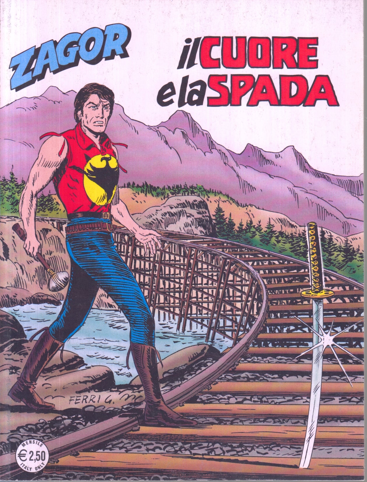 Zagor Zenith gigante Originale - Bonelli - Fascia 500/599- scegli il numero- V26