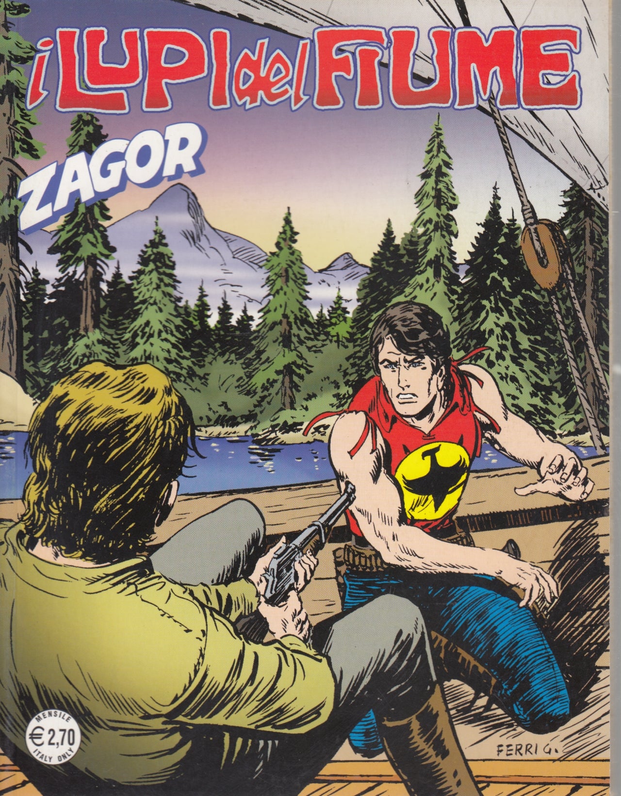 Zagor Zenith gigante Originale - Bonelli - Fascia 500/599- scegli il numero- V26