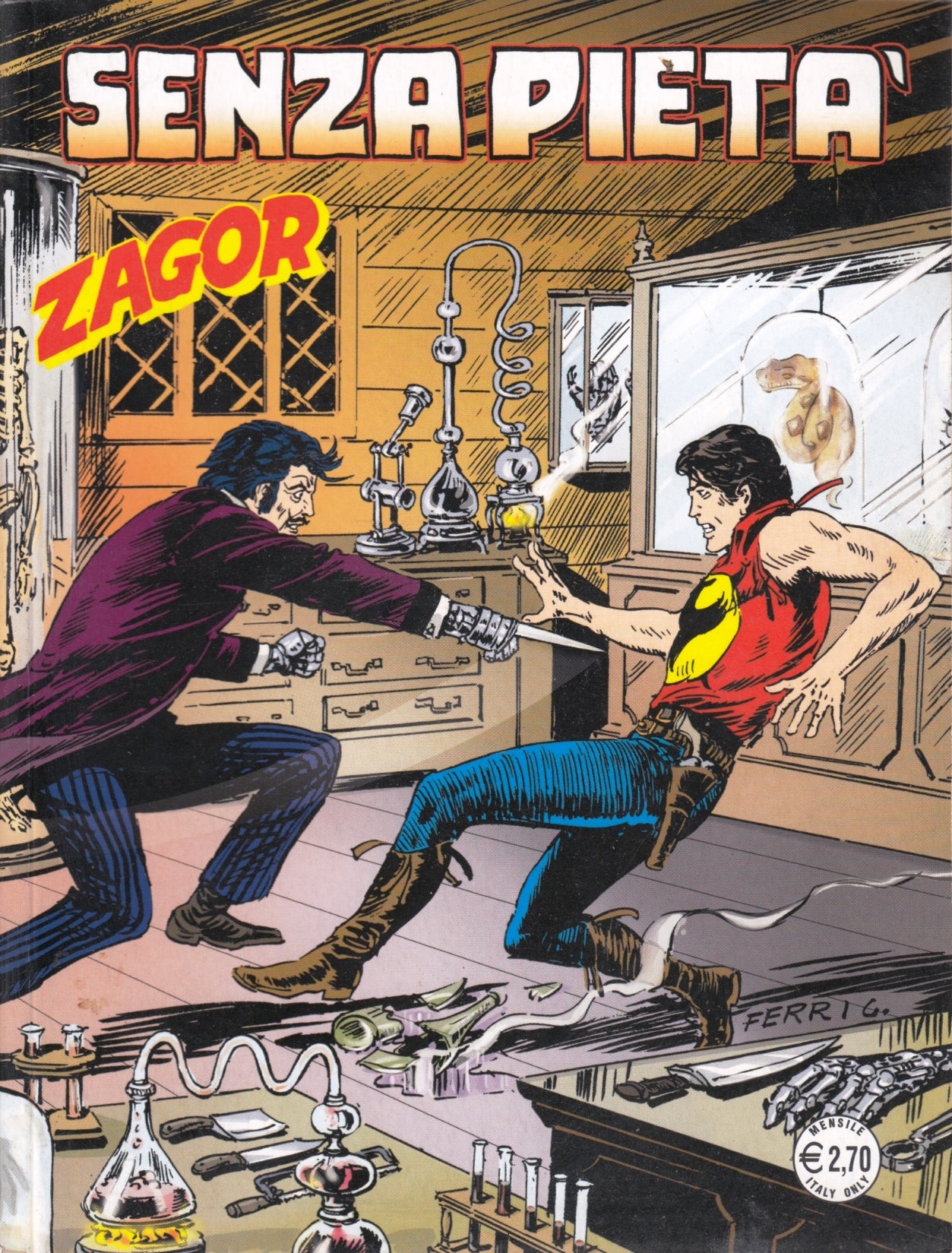 Zagor Zenith gigante Originale - Bonelli - Fascia 500/599- scegli il numero- V26
