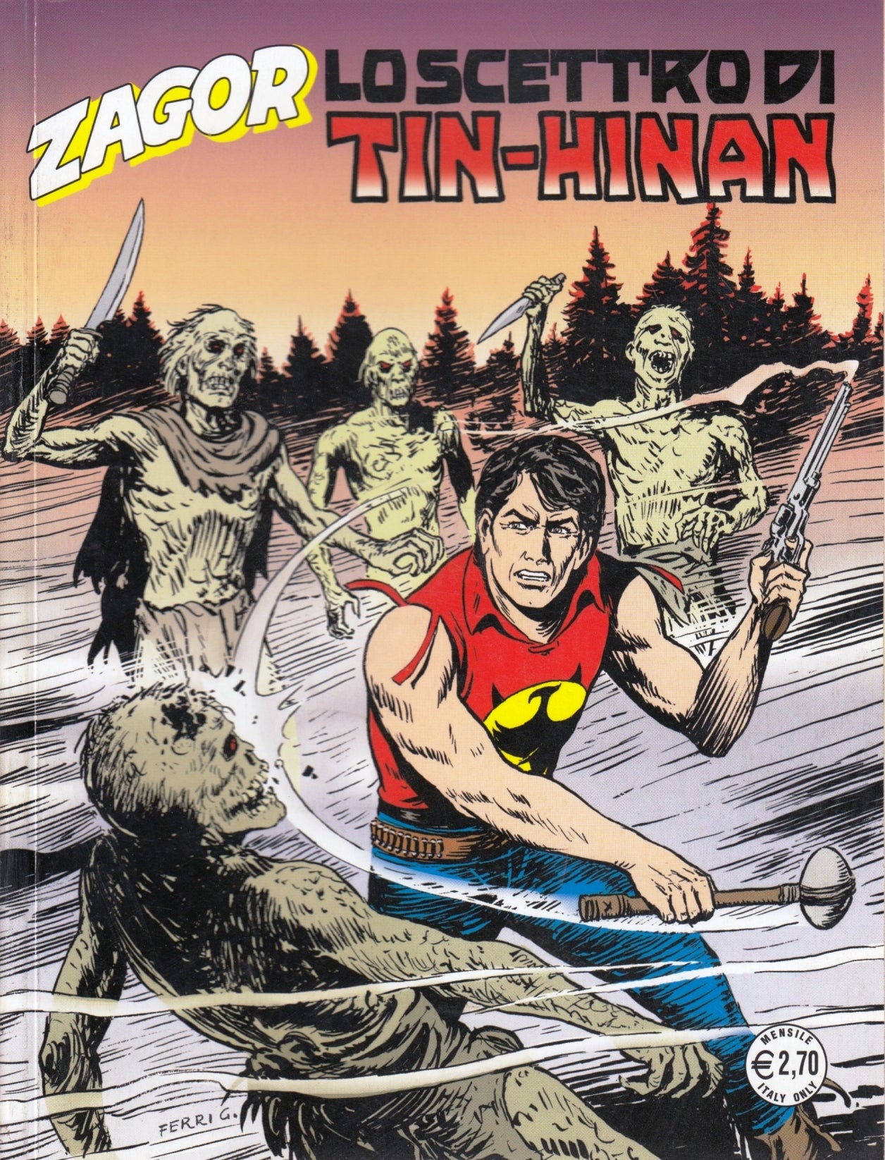 Zagor Zenith gigante Originale - Bonelli - Fascia 600/699- scegli il numero- V26