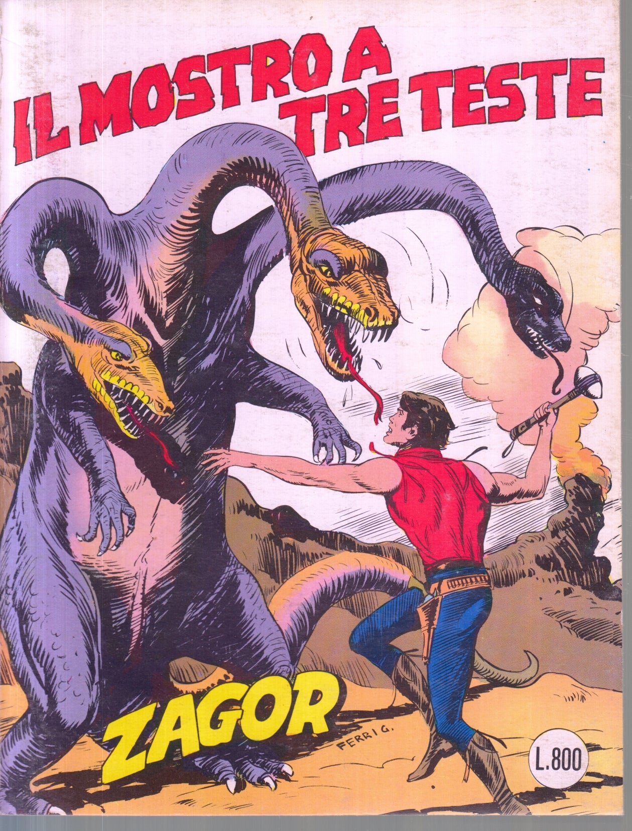 Zagor Zenith gigante originale - Bonelli - Fascia 200/399 - V26