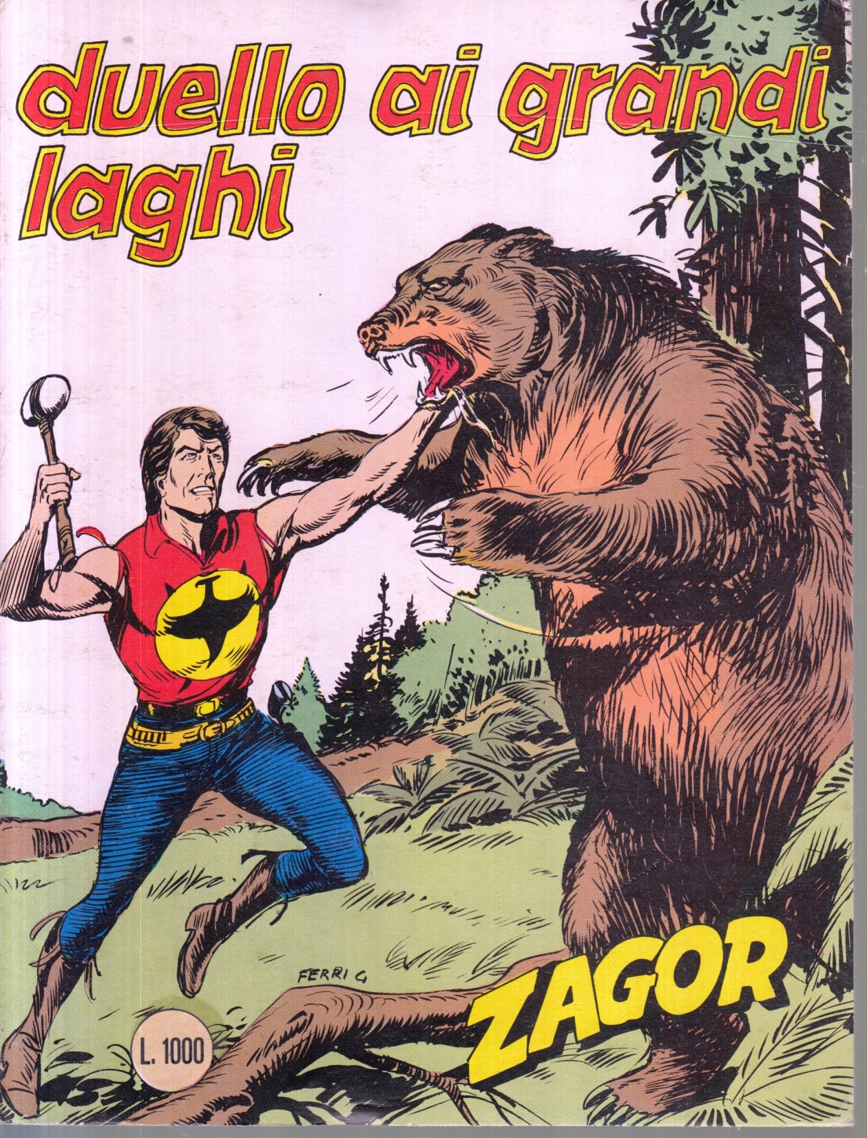 Zagor Zenith gigante originale - Bonelli - Fascia 200/399 - V26