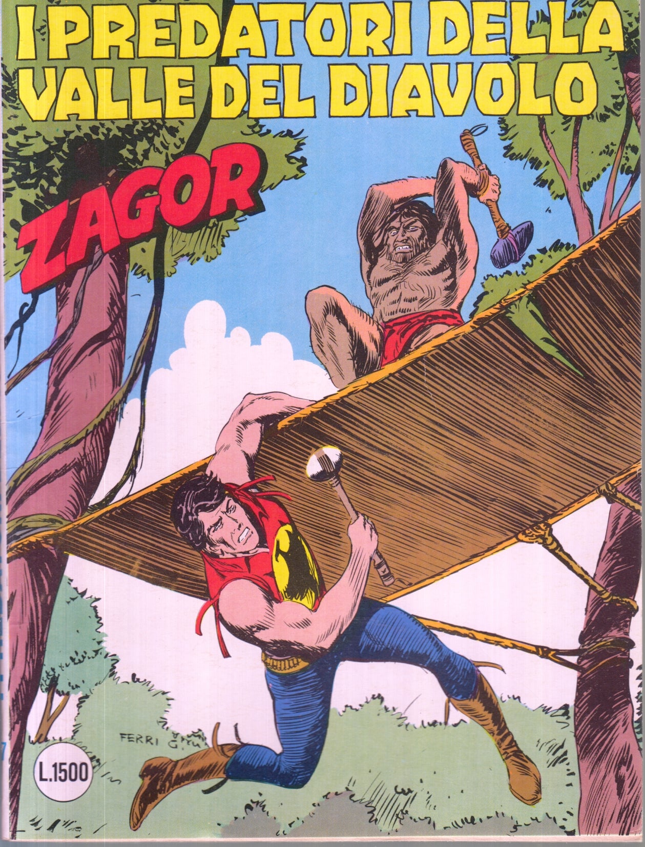 Zagor Zenith gigante originale - Bonelli - Fascia 200/399 - V26