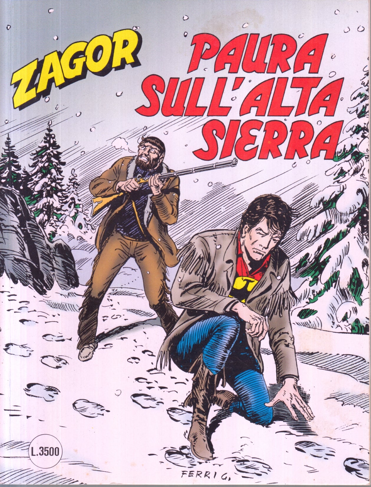 Zagor Zenith gigante originale - Bonelli - Fascia 400/499 - V26