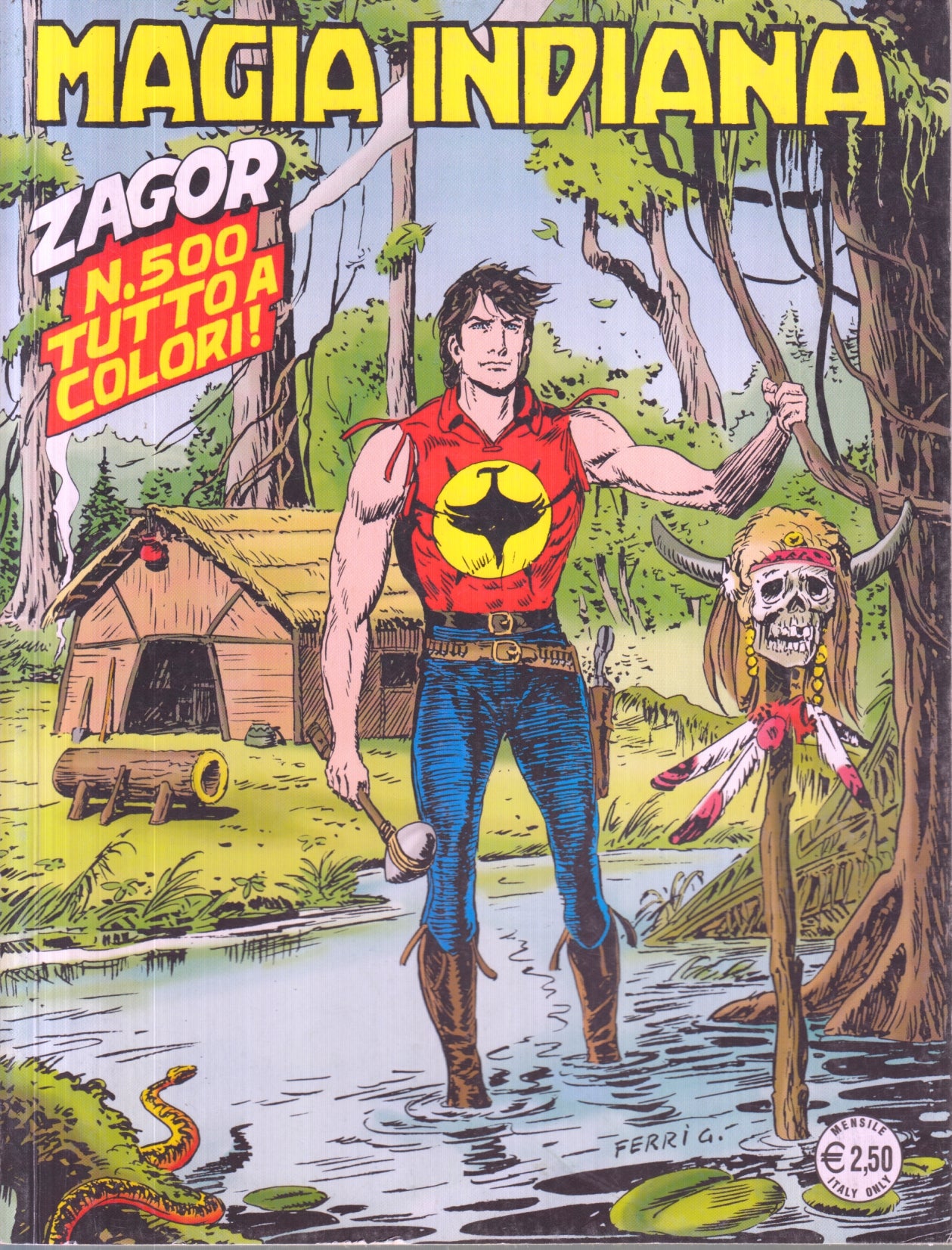 Zagor Zenith gigante Originale - Bonelli - Fascia 500/599- scegli il numero- V26
