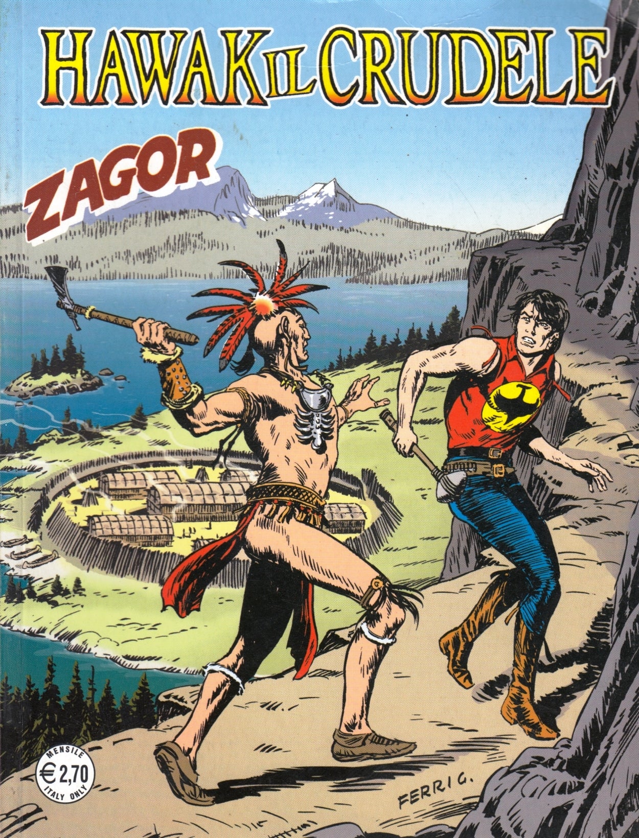 Zagor Zenith gigante Originale - Bonelli - Fascia 500/599- scegli il numero- V26