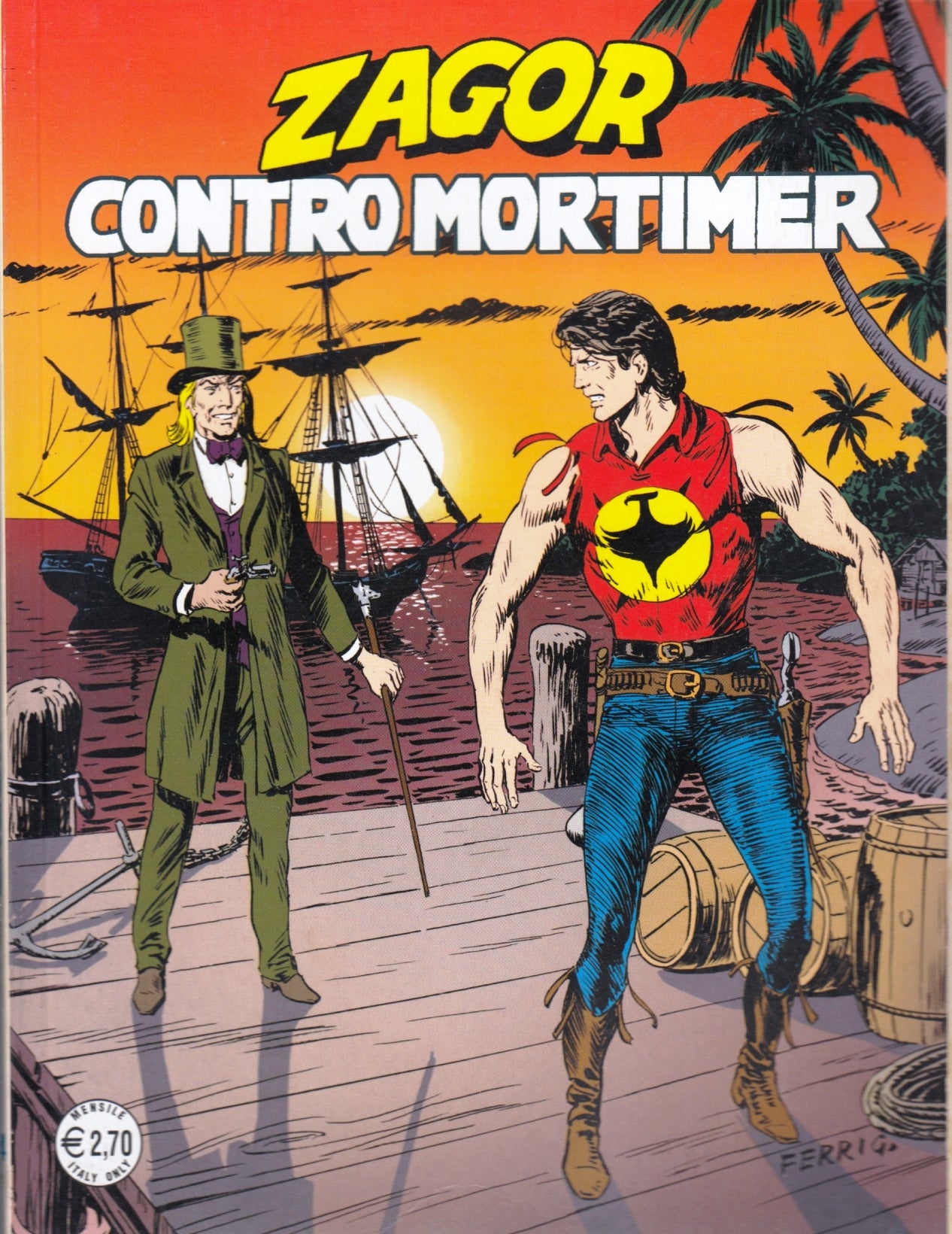 Zagor Zenith gigante Originale - Bonelli - Fascia 500/599- scegli il numero- V26