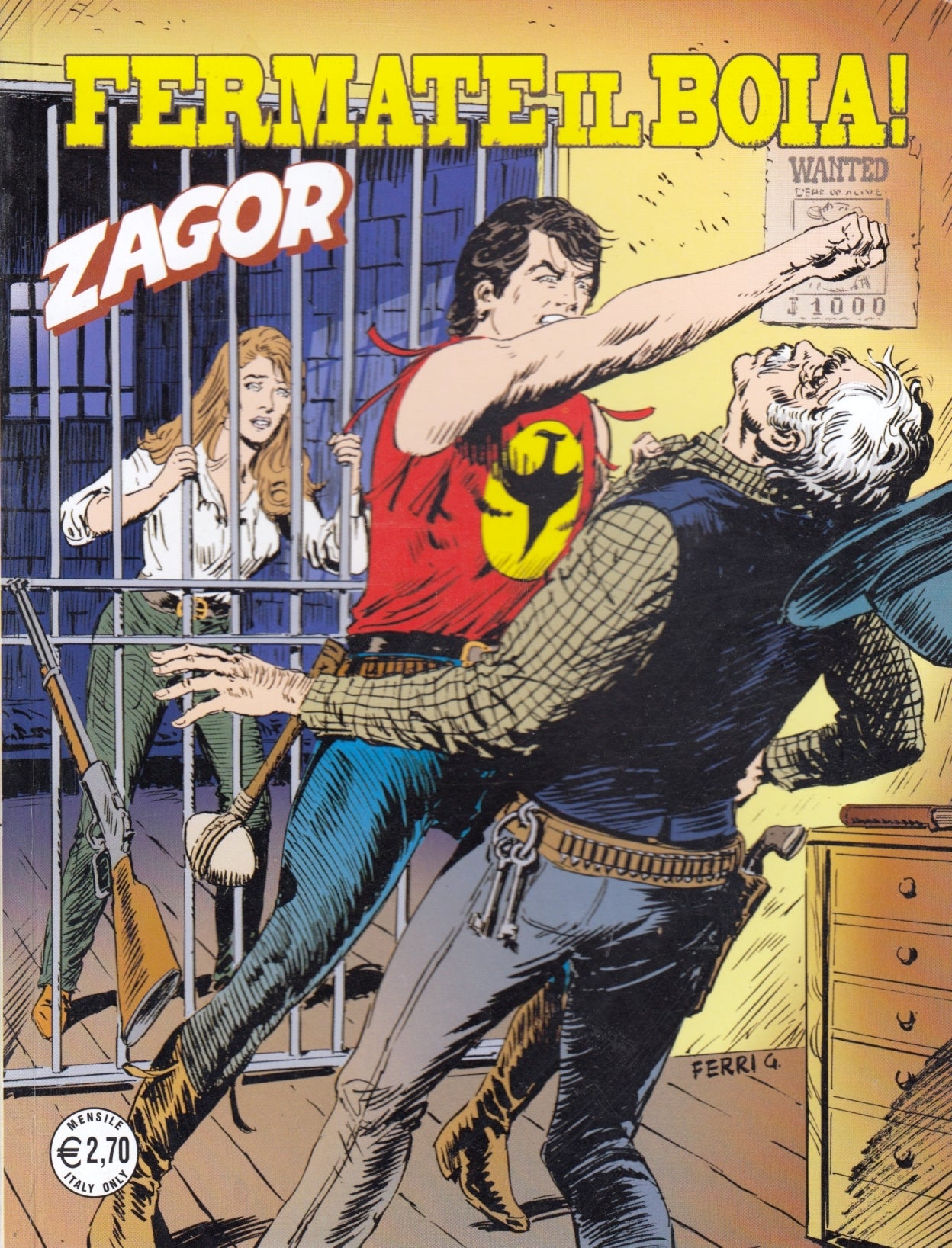 Zagor Zenith gigante Originale - Bonelli - Fascia 500/599- scegli il numero- V26