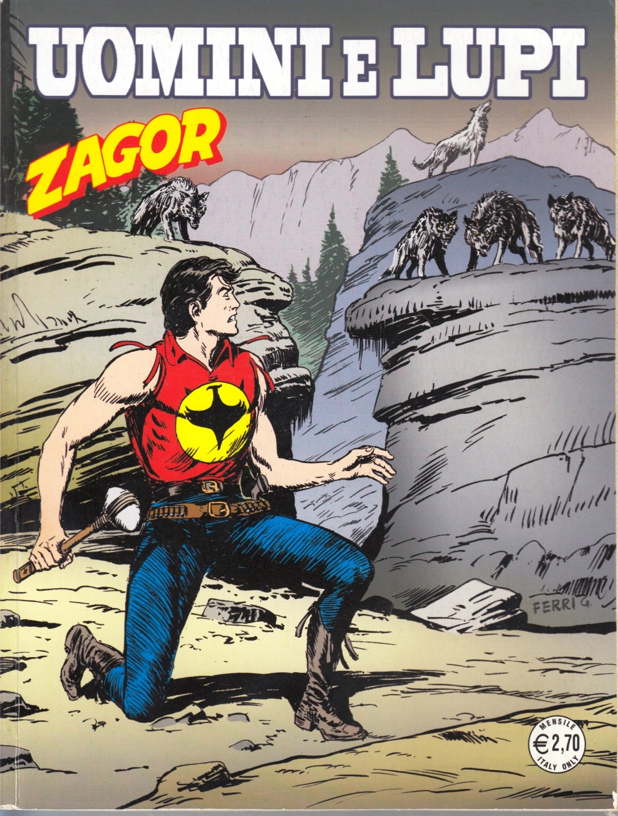 Zagor Zenith gigante Originale - Bonelli - Fascia 500/599- scegli il numero- V26